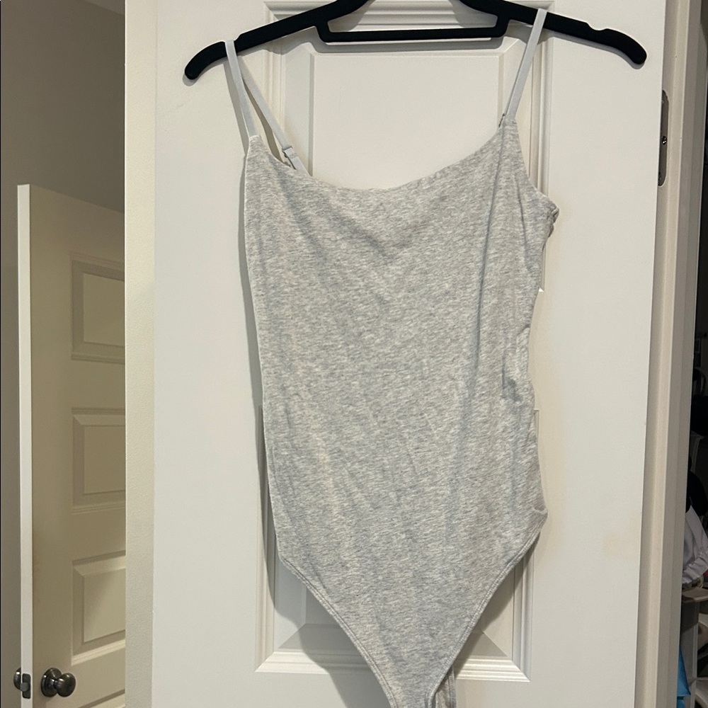 Gray Women's Spaghetti Strap Top